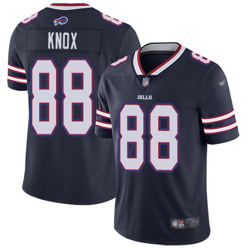 Men Buffalo Bills #88 Dawson Knox Limited Navy Blue Inverted Legend NFL Jersey